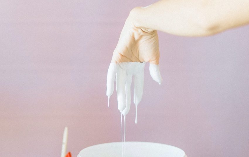 Photo by Nataliya Vaitkevich: https://www.pexels.com/photo/hand-of-a-person-soaked-in-white-paint-5641814/